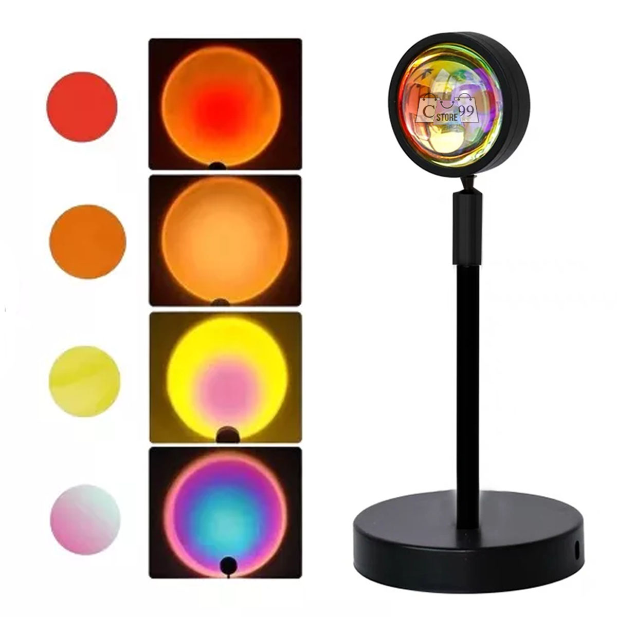 Lampara Proyector De Atardeceres Luz Led